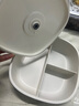 蘇泊爾（SUPOR）電熱飯盒 加熱飯盒 保溫飯盒 1L大容量免注水低音不粘內(nèi)膽分隔飯盒 可插電上班族便攜式 熱飯神器 1L 【麥飯石不沾內(nèi)膽】 曬單實拍圖