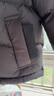 保姆鵝 兒童羽絨服寶寶加厚白鴨絨外套男童女童保暖防風(fēng)冬裝 黑 100 曬單實(shí)拍圖