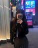 西兒初秋小香風(fēng)外套女春秋季新款年小個子西裝上衣夾克韓系 黑色開衫外套M【100-115斤】 曬單實拍圖