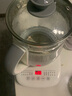 九陽（Joyoung）養(yǎng)生壺迷你玻璃花茶壺煮茶器 12大功能11檔溫度 0膠水恒溫電熱燒水壺1.5L 1506BQ 曬單實拍圖
