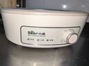 小熊（Bear）電火鍋 火鍋專用鍋電鍋家用3-4個人 不粘分體式可拆洗多功能涮肉電煮鍋火鍋鍋 F40P3 4L防燙把手 曬單實拍圖