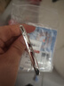 老福黃金足銀手鐲999純銀四葉草推拉手鐲女生日禮物 約30克 曬單實(shí)拍圖