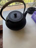 澳顏萊鐵壺煮茶壺燒水壺泡茶專(zhuān)用碳火爐電陶爐器具戶(hù)外鑄鐵茶壺圍爐煮茶 鑄鐵茶壺+鑄鐵圍爐 800ml 帶茶漏 曬單實(shí)拍圖
