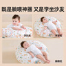 婧麒（JOYNCLEON）哺乳枕嬰兒防吐奶斜坡墊防溢奶嗆奶新生兒喂奶枕0-1歲  Jzt72072 曬單實拍圖