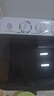 小鴨牌洗衣機半自動(dòng)雙桶雙缸家用大容量小型租房宿舍波輪脫水甩干兩用雙杠省電老式強動(dòng)力易操作以舊換新 13.5公斤【洗8.5+脫5｜強勁電機終身聯(lián)?！?曬單實(shí)拍圖