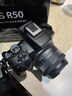 佳能（Canon）EOS R50 微單相機套機 佳能r50小型便攜高清數(shù)碼照相機4Kvlog視頻拍攝 R50 18-45mm鏡頭套機 黑色 曬單實拍圖