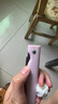 巧媳婦（SMARTWIFE）水果刀折疊 家用瓜果刀隨身便攜宿舍廚房迷你刀多功能削皮刀具 粉 曬單實(shí)拍圖