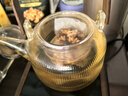 尚言坊玻璃煮茶壺大容量耐高溫家用辦公電陶爐專用燒水壺白茶壺花茶壺 曬單實(shí)拍圖