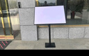 柏致廣告牌展示牌展架立式落地式海報架廣告展示架門(mén)口迎賓牌室外立牌 [香檳金A3] 方底 青春款 曬單實(shí)拍圖