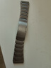 威千圖適用華為手表表帶GT5/5pro/Watch5/4/4pro/3/3pro/GT4/3/2純鈦金屬表帶【火星純鈦】46/48【銀色】 曬單實(shí)拍圖