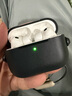 rurihai適用于airpods pro二代保護套防開蓋pro2保護套三代3蘋果4代四無線藍牙耳機殼防摔硅膠防丟男生 Airpods pro3【鎖扣硅膠耳機套】配防丟繩 曬單實拍圖