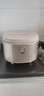 美的（Midea）低糖電飯煲 4L無(wú)涂層電飯鍋家用智能米湯分離瀝米飯煲316L不銹鋼3-8人多功能微壓蒸飯鍋MB-4E62LS 曬單實(shí)拍圖