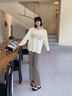 安之伴【巨柔軟】情侶睡衣春秋季2025新款純棉寬松大碼家居服套裝 淺黃 L 曬單實拍圖