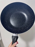 炊大皇 炒鍋不粘鍋 易潔輕量平底炒菜鍋煎鍋28cm 電磁爐通用 極皇JH28CG 曬單實(shí)拍圖