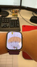 Apple/蘋(píng)果 Watch Series 10 智能手表GPS款46毫米玫瑰金色鋁金屬表殼梅子色回環(huán)式運動(dòng)表帶MX2C3CH/B 曬單實(shí)拍圖