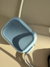 億色（ESR）適用Airpods pro二代保護(hù)套蘋果耳機(jī)保護(hù)套magsafe磁吸耳機(jī)套無線充電藍(lán)牙耳塞防滑防摔磁吸殼藍(lán)色 曬單實(shí)拍圖