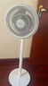 美的（Midea）【暴風(fēng)循環(huán)】空氣循環(huán)扇大風(fēng)量搖頭電風(fēng)扇家用臺(tái)式落地扇輕音臥室節(jié)能小風(fēng)扇柔風(fēng)輕羽扇 FGA24TQ 曬單實(shí)拍圖