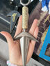 火影忍者四代目飛雷神水門(mén)COS金屬苦無(wú)鳴人佐助飛鏢武器模型 23CM_飛雷神(槍色)帶皮套 送展示架-兩件減4元 曬單實(shí)拍圖