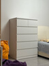 宜家（IKEA）MALM馬爾姆臥室家用斗柜收納柜床邊柜抽屜柜簡約雜物柜 六屜柜白色 其他 曬單實拍圖