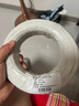 烽火（FiberHome）室內(nèi)蝶形引入光纜光纖線皮線光纜fttr全屋組網(wǎng)4芯2鋼絲100米GJXH-4 曬單實拍圖