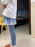 McTicco兒童運動(dòng)套裝春秋瑜伽訓練球服網(wǎng)球服速干羽毛球女童 19575白色+2183藍色【速干套裝】 150 150cm 曬單實(shí)拍圖