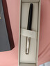 派克（PARKER）鋼筆 簽字筆 辦公送禮生日禮物AI定制賀卡 喬特黑色膠桿墨水筆 曬單實(shí)拍圖