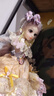 多麗絲娃娃（Doris）60厘米換裝娃娃玩具洋娃娃3-6歲女孩bjd套裝女生生日禮物 卡瑞娜+禮包+衣服（共2衣） 曬單實拍圖