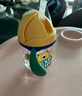 babycare兒童水杯嬰兒學(xué)飲杯6個(gè)月以上寶寶水杯防摔水壺防嗆 吸管杯洛克黃 曬單實(shí)拍圖