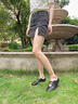妙麗（Millies）品牌高奢女鞋2025新款夏季魔術(shù)貼休閑鞋平底芭蕾風(fēng)德訓(xùn)瑪麗珍潮鞋 黑色 38 曬單實(shí)拍圖