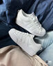 adidas NIZZA PLATFORM厚底增高運動帆布鞋男女阿迪達斯三葉草   白   38.5 曬單實拍圖
