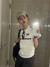 卡帕（Kappa）背靠背運動短袖女士2025新款夏季純棉透氣t恤跑步上衣 K0F42TD22D 曬單實拍圖