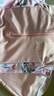 貝瑞加（Babyprints）兒童泳衣女孩連體泳衣中大童速干游泳訓練衣泡溫泉泳裝 粉2XL 曬單實(shí)拍圖