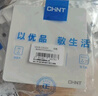 正泰（CHNT）開(kāi)關(guān)插座6C奶油風(fēng) 家用86型斜五孔插座面板暗裝插座純平大板 白色 空白面板 曬單實(shí)拍圖
