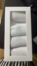 斑比兒童襪子學(xué)生白襪春秋薄款男純色夏季中筒棉襪BB2081 18-20碼 曬單實拍圖