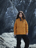 JEEP SPIRIT吉普劉亦菲同款三合一沖鋒衣套裝女工裝運動(dòng)休閑長(cháng)褲外套 向日葵/三合一+橄欖綠沖鋒褲 S 曬單實(shí)拍圖