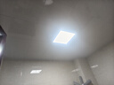 飛利浦LED集成吊頂燈 面板燈平板燈廚房燈衛(wèi)生間浴室燈廚衛(wèi)鋁扣板燈具 【鋁材邊框】18W白光 6000K 300x300 曬單實拍圖