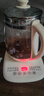 九陽（Joyoung）0膠水養(yǎng)生壺 1.5L煮茶器 玻璃花茶壺 316不銹鋼燒水壺電熱水壺 WY301 曬單實(shí)拍圖