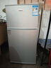 長(zhǎng)城（GREAT WALL FRIDGE）家用迷你小冰箱小型冷凍冷藏保鮮宿舍出租房辦公室節(jié)能省電雙開(kāi)門(mén)電冰箱 銀色108L【一級(jí)能效 全國(guó)聯(lián)保】 曬單實(shí)拍圖