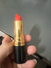 露華濃（Revlon）麗采保濕滋潤唇膏女士啞光黑管口紅女士不掉色美妝化妝品女彩妝 677#柔橘色（奶油質(zhì)地） 曬單實(shí)拍圖