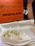 MINERAL KOO蘇繡絲巾女真絲圍巾百搭100%桑蠶絲手工刺繡絲巾生日禮物送長(zhǎng)輩 鳳凰金色【送長(zhǎng)輩生日禮物實(shí)用】 155cm*35cm【禮盒裝】 曬單實(shí)拍圖