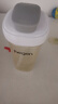 安配方形奶瓶學(xué)飲嘴直飲水杯蓋（適配赫根方形奶瓶）二代白色 曬單實(shí)拍圖