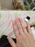 IDC18K金戒指女河南人工培育鉆石pt950鉑金1克拉鉆戒七夕情人節(jié)禮物 18k金【D色/VVS/3EX/上海IGI證】 1克拉【重金版】 曬單實(shí)拍圖