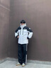 Teenie Weenie Men小熊男裝戶外滑雪三防工藝撞色拼接中長款羽絨服 白色 L 曬單實拍圖