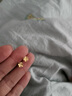 周六福足金999四葉草黃金耳釘女耳飾七夕禮物計(jì)價(jià)AA096009 一對(duì) 約0.73g 曬單實(shí)拍圖
