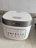 九陽(yáng)（Joyoung）電飯煲3L家用0涂層電飯鍋316L不銹鋼內膽微壓煮飯鍋2-3人智能預約煲湯精致飯煲 杏仁白 3L 30F335L【316L0涂層】 曬單實(shí)拍圖