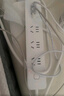 公牛（BULL）20W PD蘋果快充插座/插線板/插排/接線板 Type-c口+USB口+3插孔 全長3米白色 GNV-UU4203 總控開關(guān) 曬單實拍圖