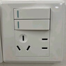 正泰（CHNT）開(kāi)關(guān)插座7M 家用86型五孔墻壁面板暗裝電源插座 電工推薦 優(yōu)雅白 二開(kāi)單控五孔10A 曬單實(shí)拍圖
