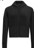 安德瑪（UNDERARMOUR）【柔感系列】UA秋冬Meridian女子訓練運動(dòng)夾克外套1389527 黑色001 L 曬單實(shí)拍圖
