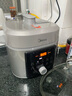 美的（Midea）小飛俠沸騰濃香雙模式電壓力鍋0氟0涂層雙膽高壓鍋5L智能預約家用煲湯4-6人煮飯煲E5825N輕音泄壓 曬單實(shí)拍圖