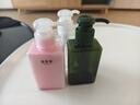 簡(jiǎn)應舒旅行沐浴露洗手液分裝瓶按壓瓶100ml*3 洗發(fā)乳護發(fā)素液瓶空瓶 曬單實(shí)拍圖